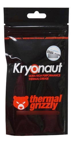 Imagen 2 de 4 de Thermal Grizzly Kryonaut 1 Gr Pasta Térmica Cooler Alemana