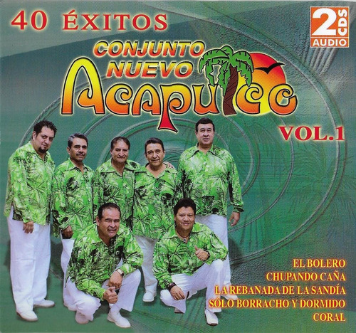 Conjunto Nuevo Acapulco Vol.1 40 Éxitos 2 Cds