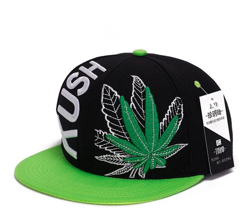 Cachucha Unisex Kush Doble Bordado Snapback Ajustable