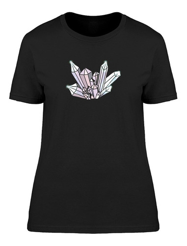 Cristales Brillantes Acuarela Camiseta De Mujer