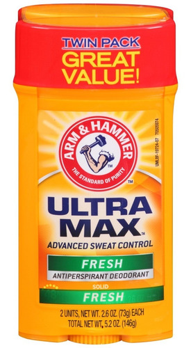 2 Desodorantes Arm & Hammer Ultra Max Fr - g a $202