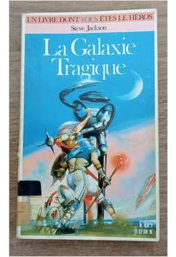Livro La Galaxie Tragique - Steve Jackson [1984]