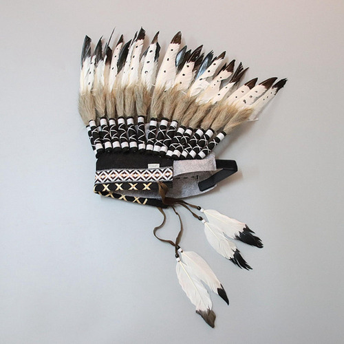 Wu-chuang Para Sombrero Indio, Tocado De Plumas, Tocado,