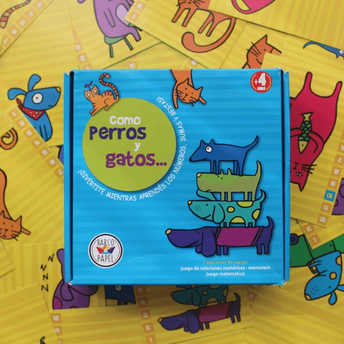 Imagen 1 de 3 de Como Perros Y Gatos - Juegos Para Niños - Lakalumba