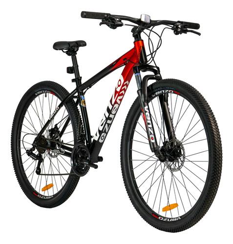 Bicicleta R29 Venzo Ahead 21 Vel Shimano Disco Mecanico 6c Negro/rojo S