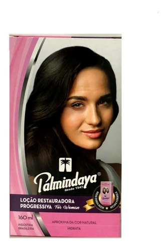 Loção Restauradora Palmindaya Feminina- Rosa 160ml 1 Unid.