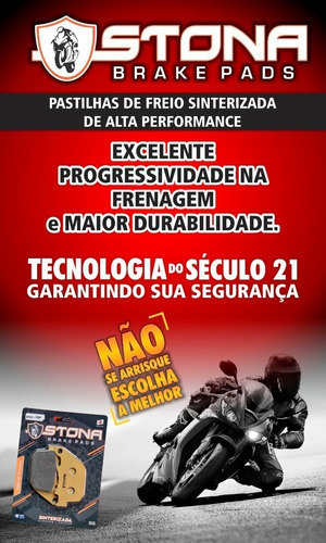 Kit Pastilhas De Freio Diant. Versys 1000 Sinterizadas Stona