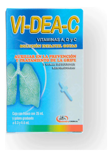 Videa C Solucion Infantil Vitaminas A,d,c Gotas 25ml