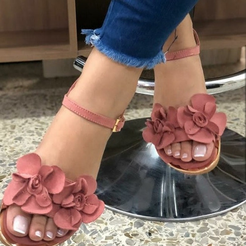 Sandalias para dama planas Clearance