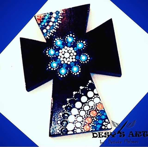 Imagen 5 de 8 de Crucifijos Cruces Imán Recuerdos Mdf Exclusivos Desys Art