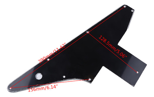 Pickguard Pickguard Explorer Gibson 76 De 3 Capas