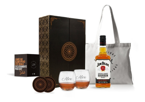 Experiencia Whisky Jim Beam White 750ml Bourbon Ideal Regal