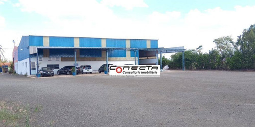 Imagem 3 de 14 de Galpão Para Alugar, 1096 M² E 16.000m² De Terreno Por R$ 20.000/mês - Jardim Santa Maria - Campinas/sp - Ga1089