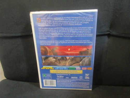 Dvd - Dinossauro - Walt Disney - Novo - Lacrado - Original