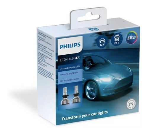 Ampolletas Led Philips Ultinon Essential H7 12v 24v 