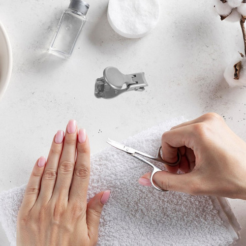 Cortauñas: Mini Herramienta De Manicura Antisalpicaduras De