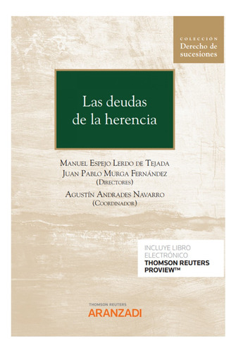 Las Deudas De La Herencia (papel + E-book)  -  Andrades Nav