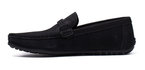 Imagen 2 de 7 de Zapato Karosso Kasual 9833 Gamuza Negro