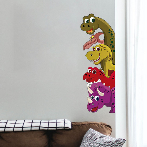 P, Pegatinas Pared Dinosaurios Dibujos Izquierda