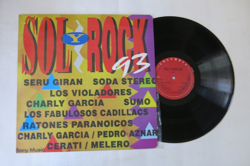 Vinyl Vinilo Lp Acetato Varios Interpretes Sol Y Rock 93  