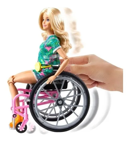 Barbie Fashionistas Mu eca En Silla De Ruedas Mattel Ggl22