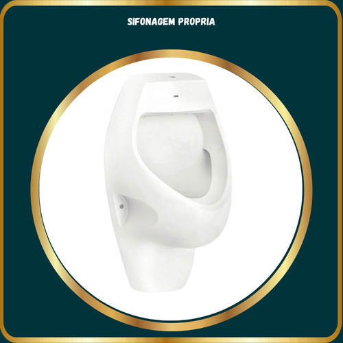 Mictorio Banheiro Cerâmica Esmaltada Sifonado Eco Celite