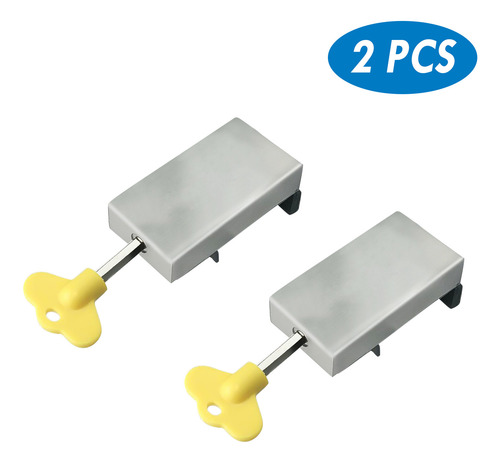 Cerraduras Corredizas Para Ventanas Con Marco De Puerta, 2 P