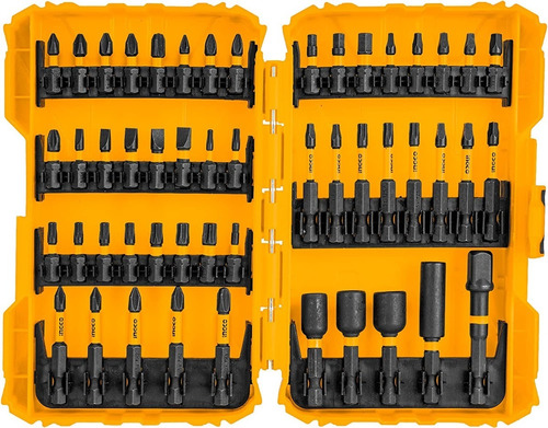 Juego De Puntas Para Destornillador De Impacto 50 Pzas