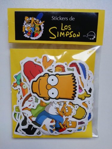 Los Simpson Calcomanias / Stickers / 50 Unidades 