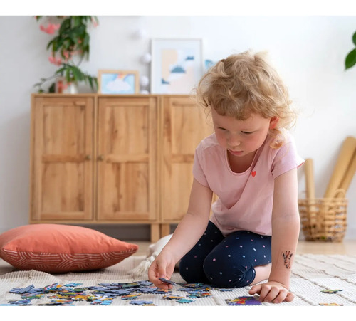 Puzzle Didacta Unicornio Para Niños 2x20 Piezas Educativo