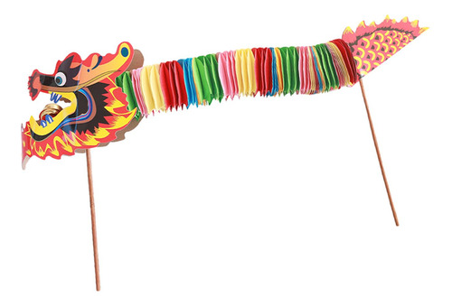 Decoración De Dragón De Papel De Año Nuevo Estilo A