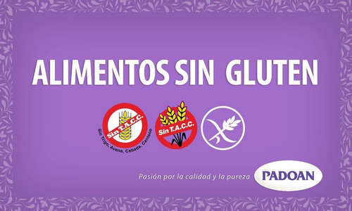 10 U Padoan P/pan Y Pizza Sin Tacc Libre De Gluten P/celíaco