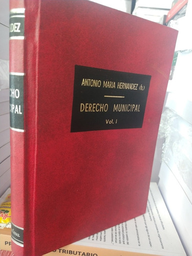 Hernández Derecho Municipal Volumen 1 Usado Impecable 