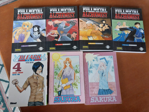 Mangas De Fullmetal Alchemist, Bleach Y Sakura Cardcaptor