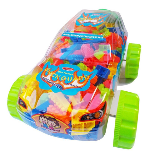 Coche Auto Armatodo Bloques Juego Varios Colores 30 Cm