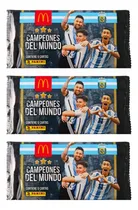 Comprar 3 Sobres Cartas Campeones Del  Mundo Panini Mcdonalds