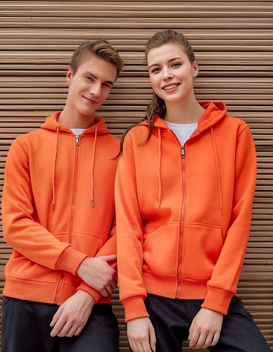 Sudadera Hombre Con Capucha De Calidad Con Cierre Hoodie