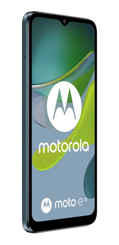 Imagen 3 de 7 de Motorola Moto E13 64gb 2gb Ram Azul Turquesa