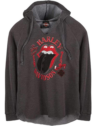 Harley-davidson - Sudadera Con Capucha Para Mujer, Color Gr.