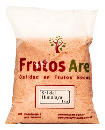 Frutos Are- Sal Del Himalaya Fina X 1 Kilo - Sales