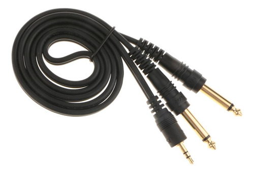2 Unidades De Adaptador De 3,5 Mm Para Duplo De 6,5 Mm Macho