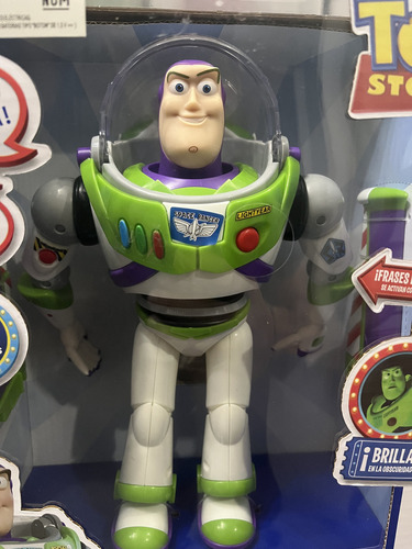 Figura Buzz Lightyear Toy Story Coleccionable Portatil