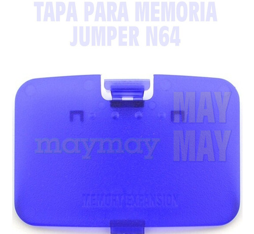 Tapa Color Especial Ranura P Jumper Pak Expansión Para N64