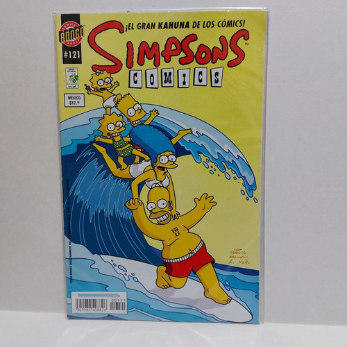Simpsons 121 . Editorial Vid . 2005 Bongo Comics. 32 Páginas