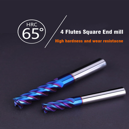 Fresa Topo Metal Duro 6 Mm, 4 Cortes, 65 Hrc C/cobertura Tia
