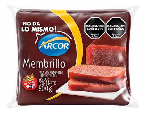 Oferta! Dulce De Membrillo Arcor Sachet 500g Sin Tacc