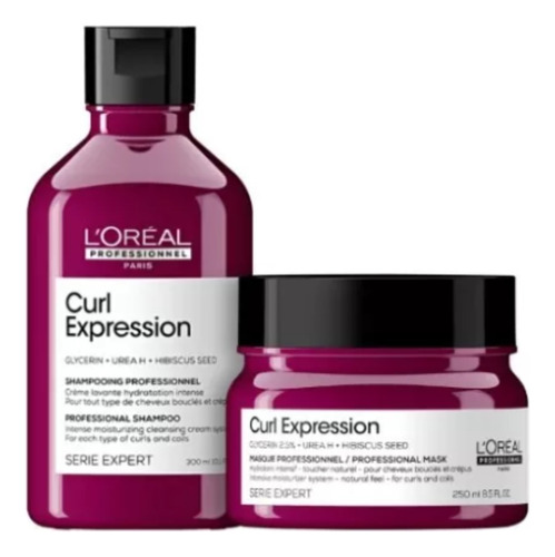 Loreal Curl Expression Sh Moisturizing 300ml + Máscara 250g