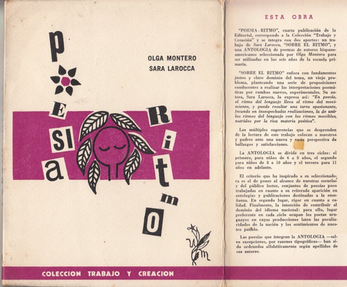 1967 Poesia Uruguay Antologia Escolar Sara De Ibañez Y Otros