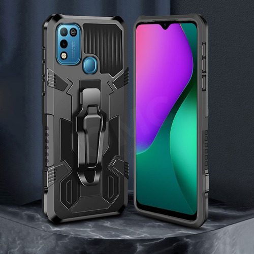 Estuche Antichoque Armor Bracket Para Infinix Hot 10 Play