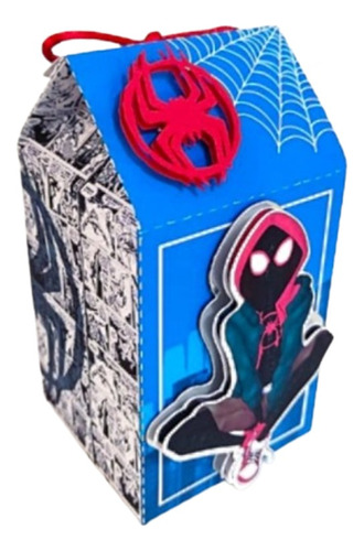 10 Cajitas Milk Box ## Del Hombre Araña 